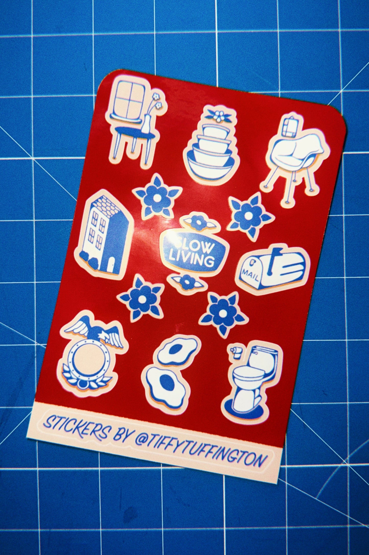 SLOW LIVING STICKER SHEET