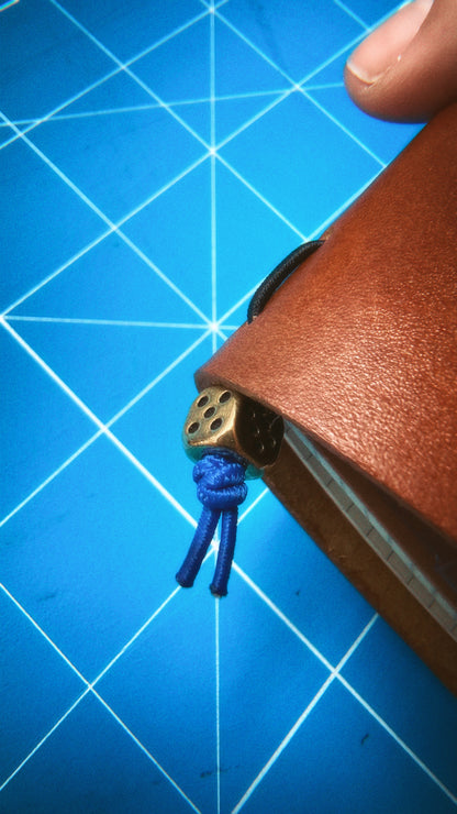 Traveler’s Style Leather Journal Cover - Brown - A6 Size