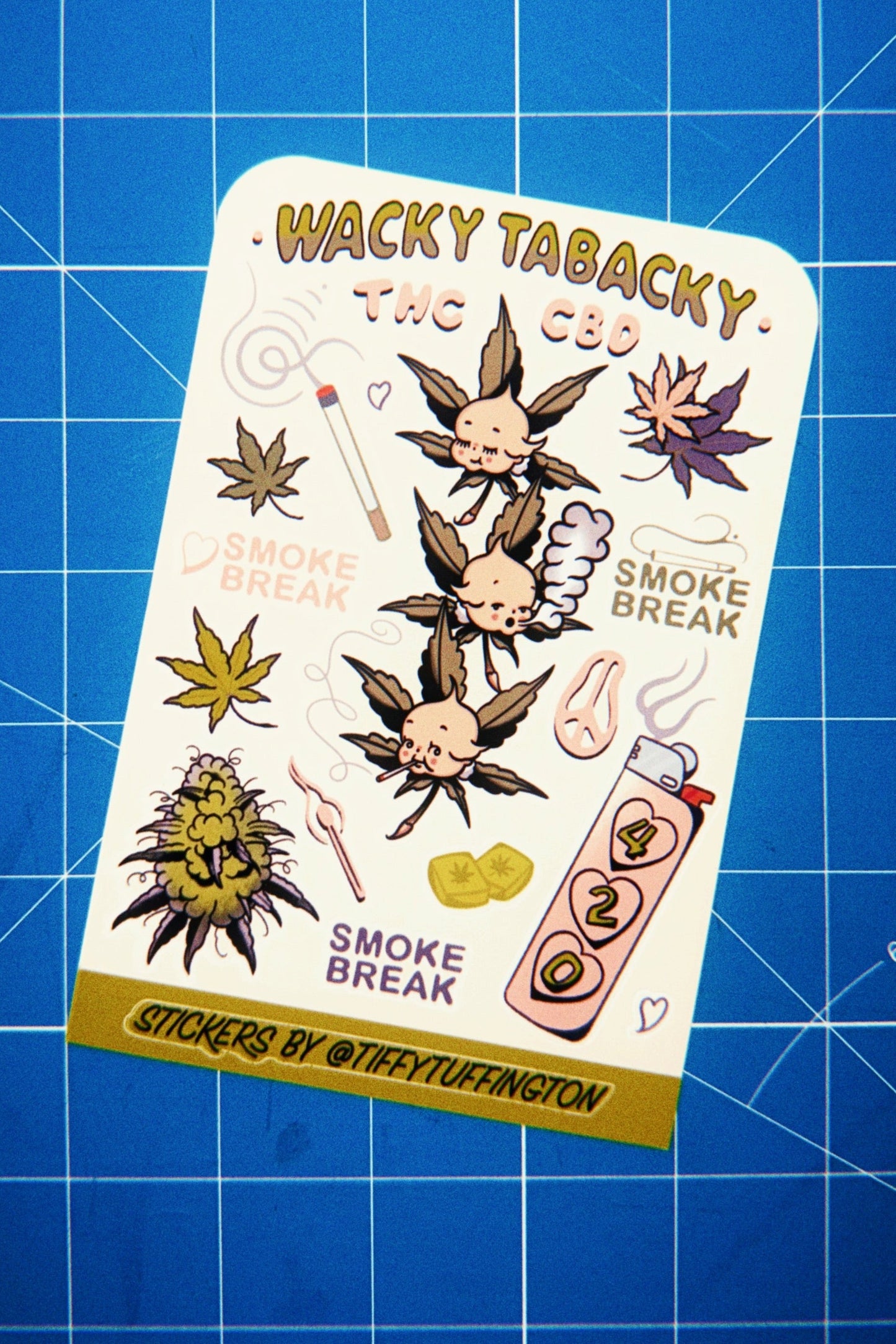 KEWPIE 420 STICKER SHEET