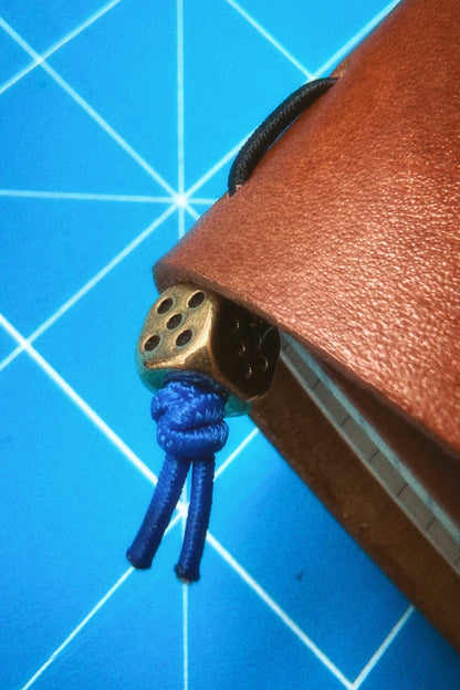 Traveler’s Style Leather Journal Cover - Brown - Standard Size